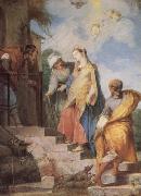 Vleughels Nicolas The Visitation oil painting